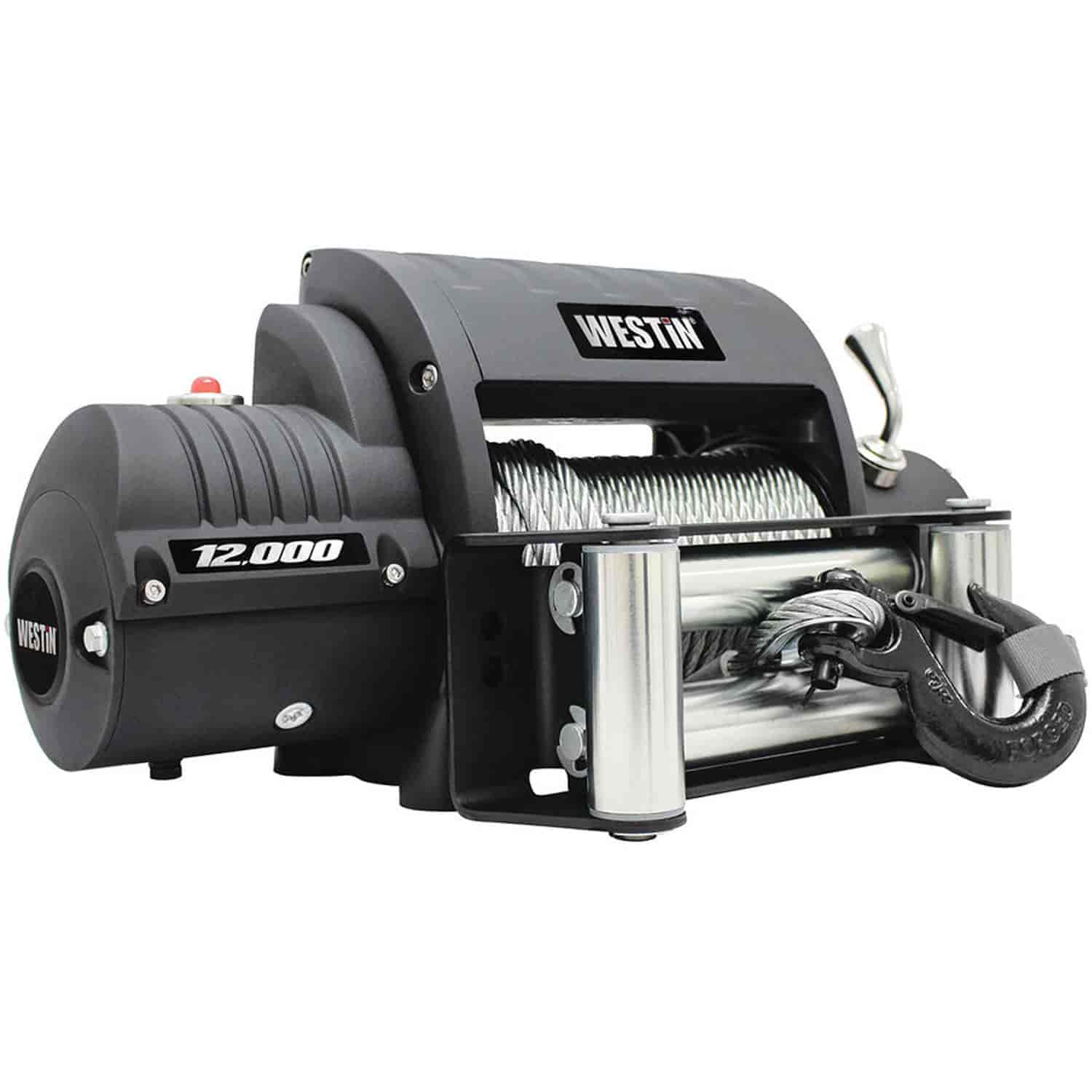 Off-Road Series 12V 12,000Lbs Steel Rope Winch