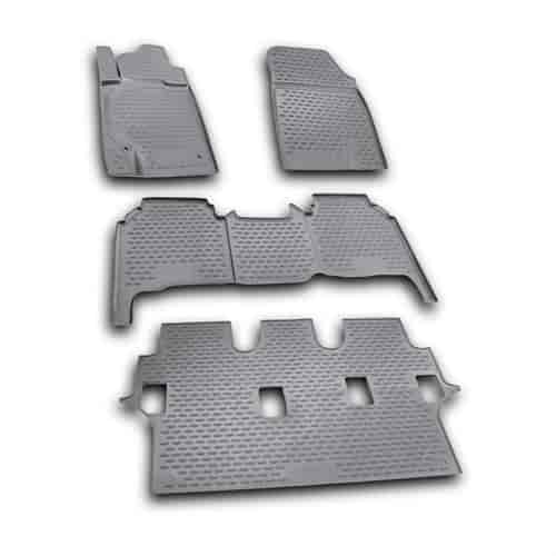 Profile Floor Liners 4 piece for 2008-2013 Land Cruiser