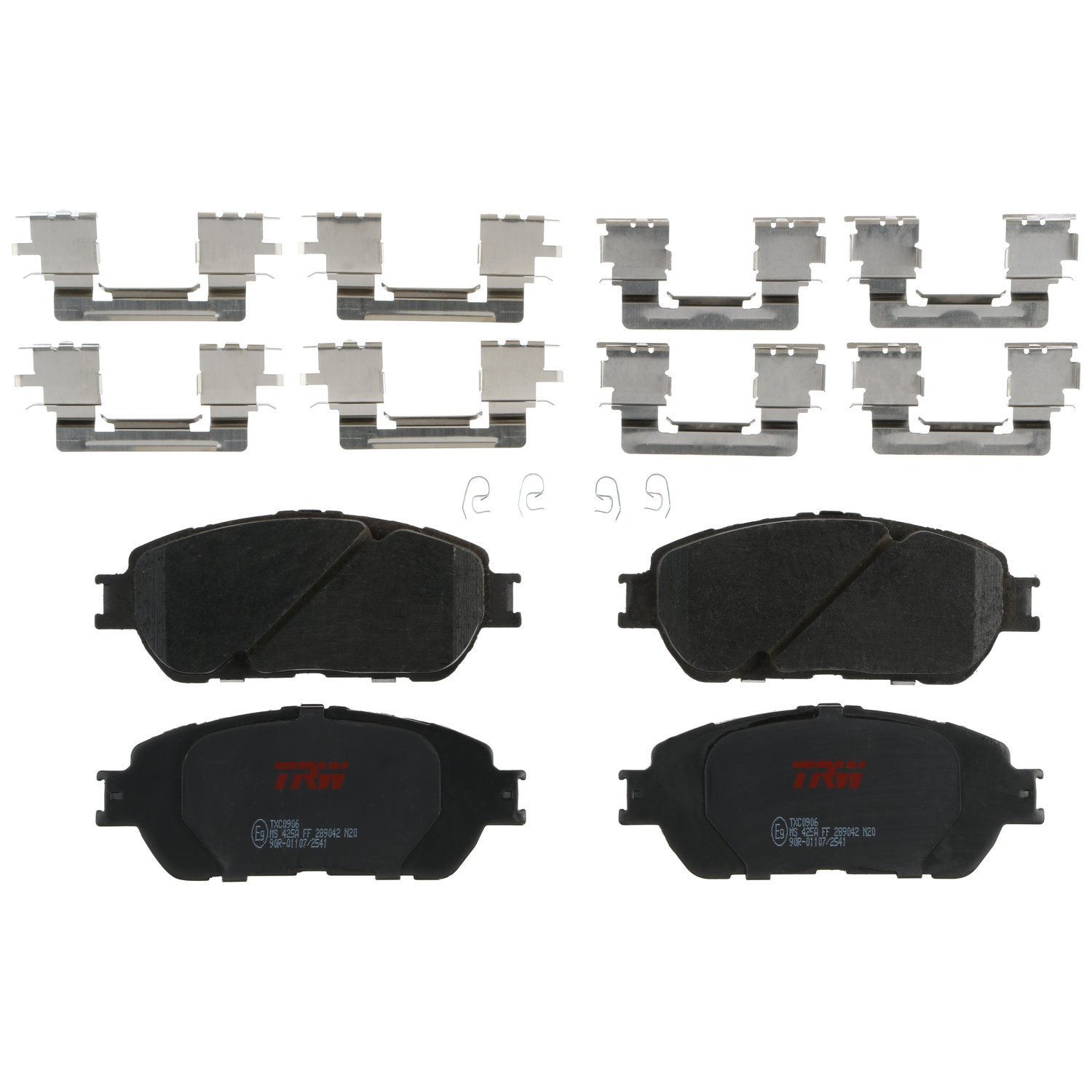 TXC0906 Ultra-Series Disc Brake Pad Set for Select Lexus/Toyota/Scion Models, Position: Front
