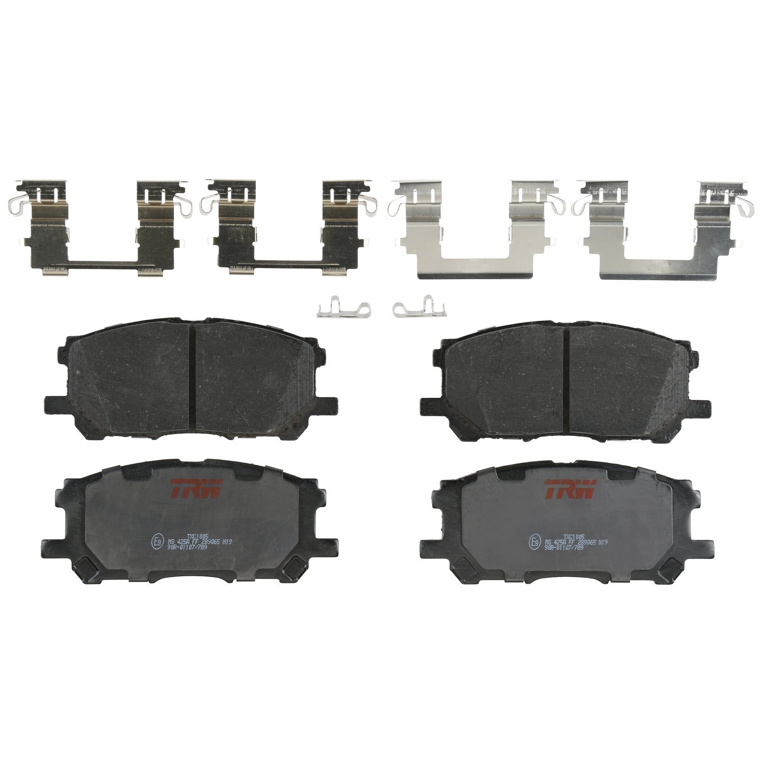 TXC1005 Ultra-Series Disc Brake Pad Set for Select Lexus/Toyota/Scion Models, Position: Front