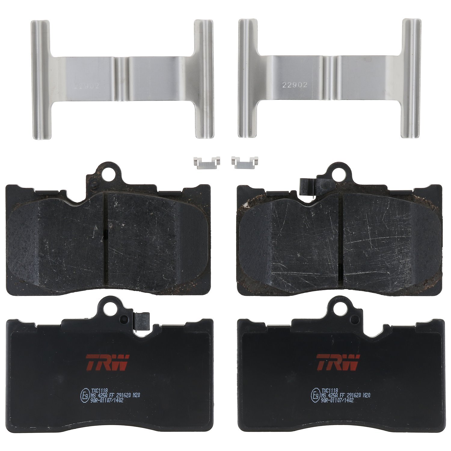 TXC1118 Ultra-Series Disc Brake Pad Set for Select Lexus/Toyota/Scion Models, Position: Front