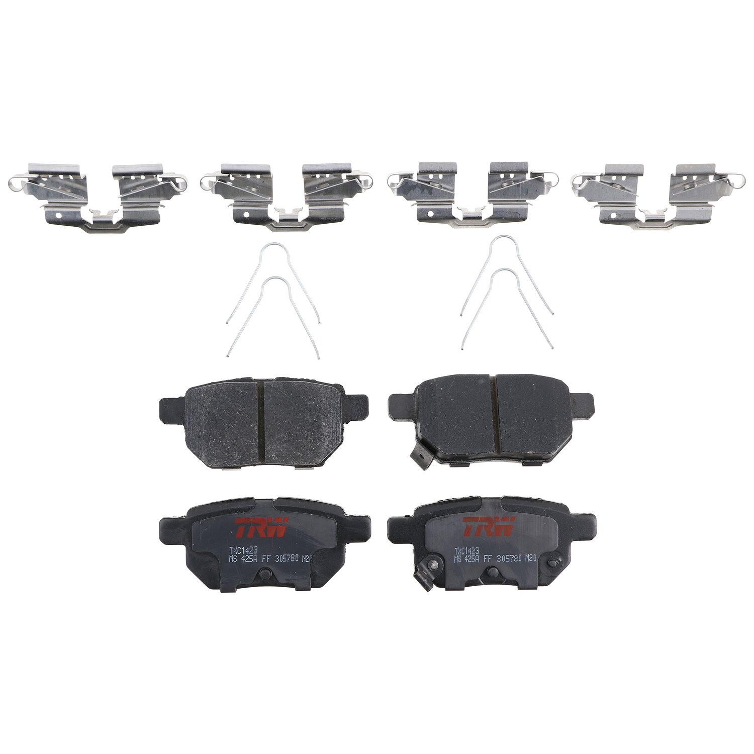 Coat Brake Rotor Semi-Metallic Pad Rear Kit For Toyota Corolla Prius