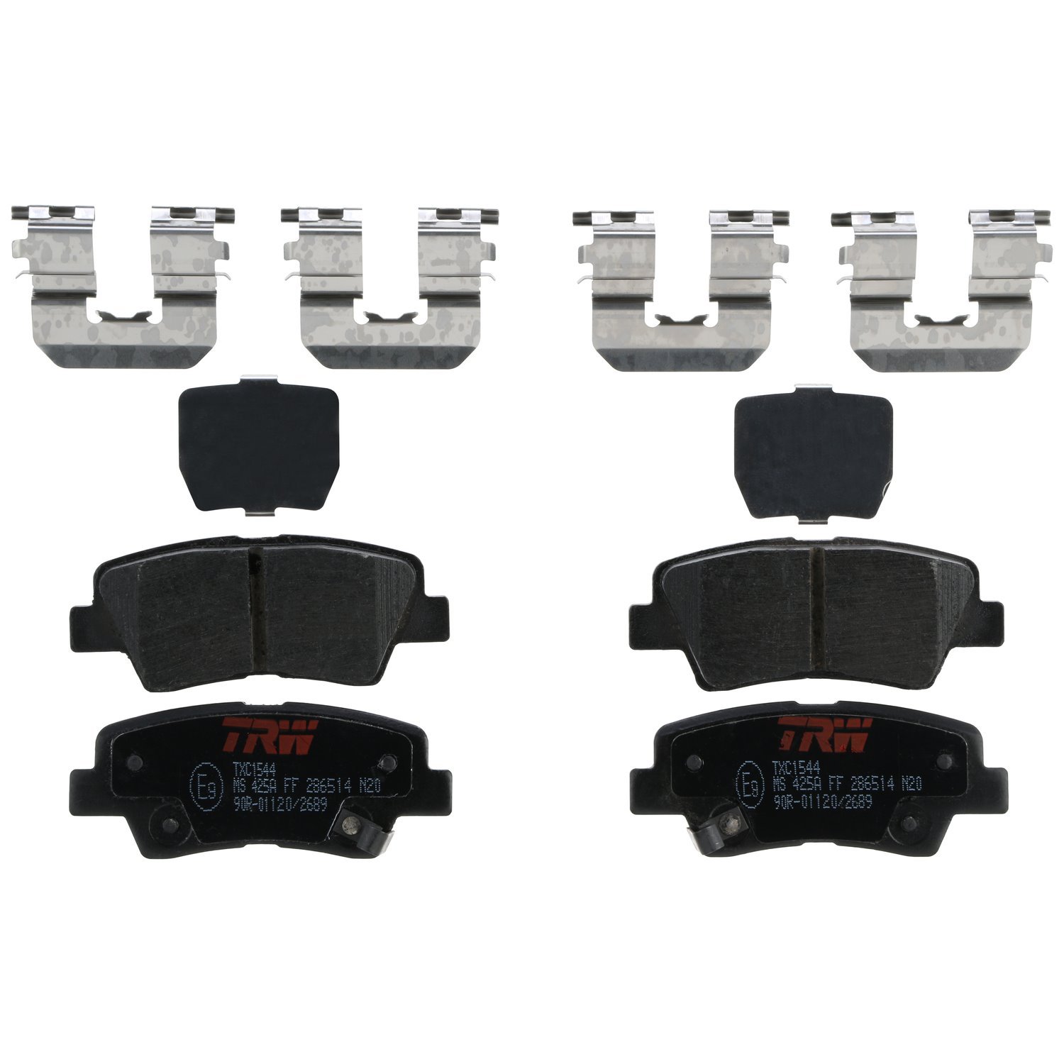 TXC1544 Ultra-Series Disc Brake Pad Set for Select Hyundai/Kia Models, Position: Rear