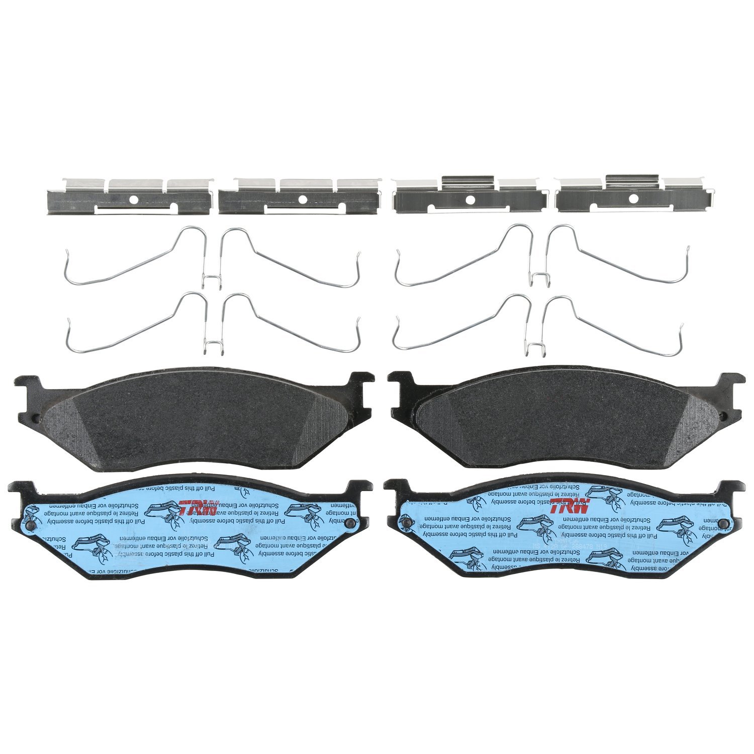 TXM1066 Ultra-Series Disc Brake Pad Set for Select Ford/Lincoln/Mazda/Mercury Models, Position: Front