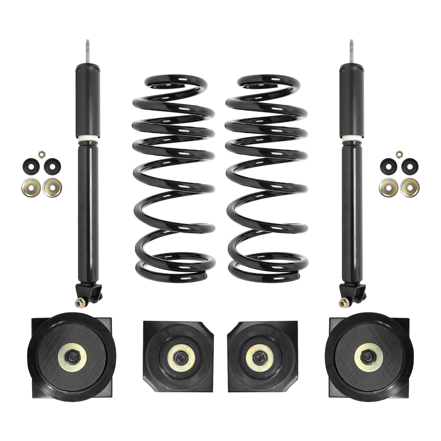 2-30-539000 Air Spring To Coil Spring Conversion Kit Fits Select Ford Crown Victoria, Lincoln Town Car
