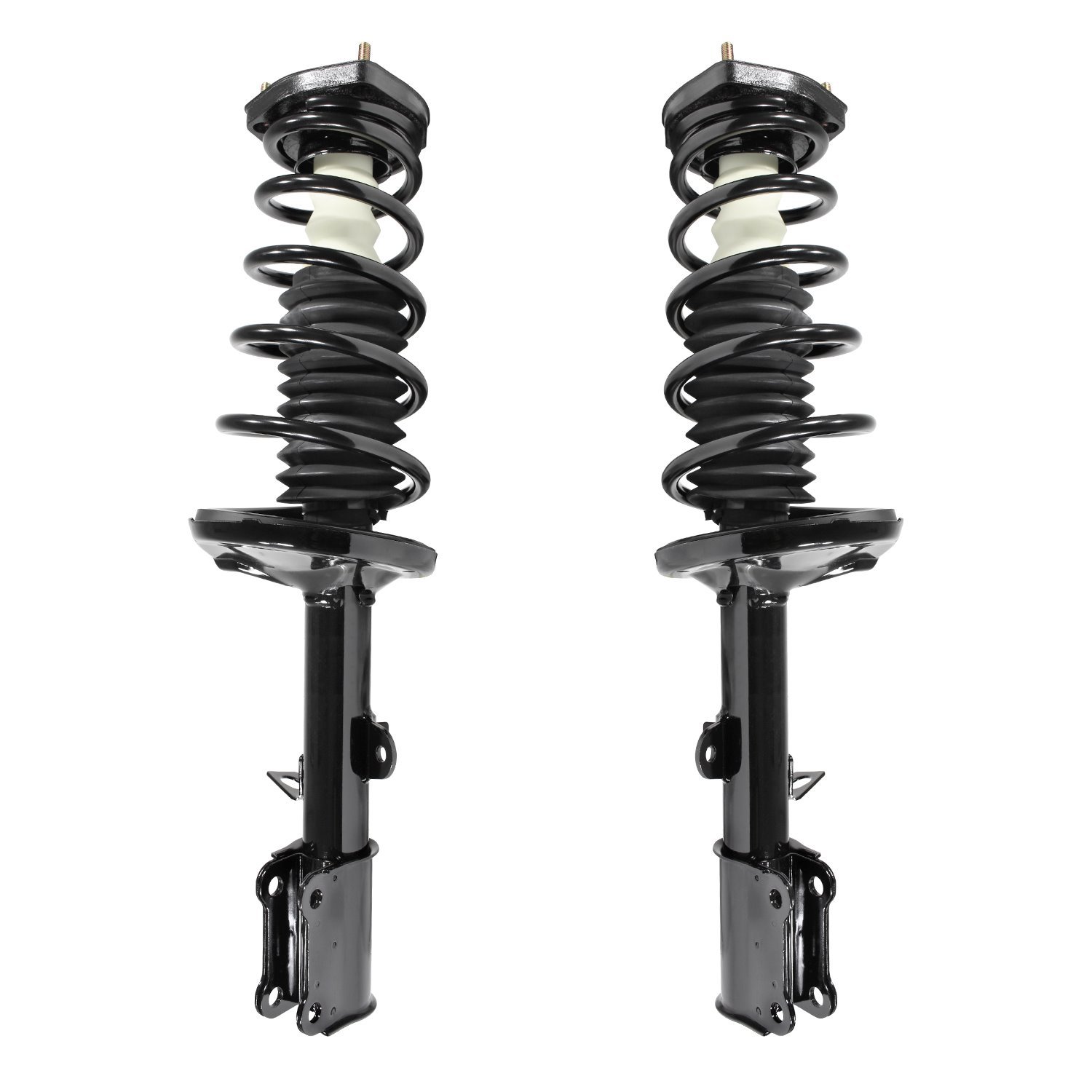 2-15051-15052-001 Suspension Strut & Coil Spring Assembly Set Fits Select Chevy Prizm, Geo Prizm, Toyota Corolla