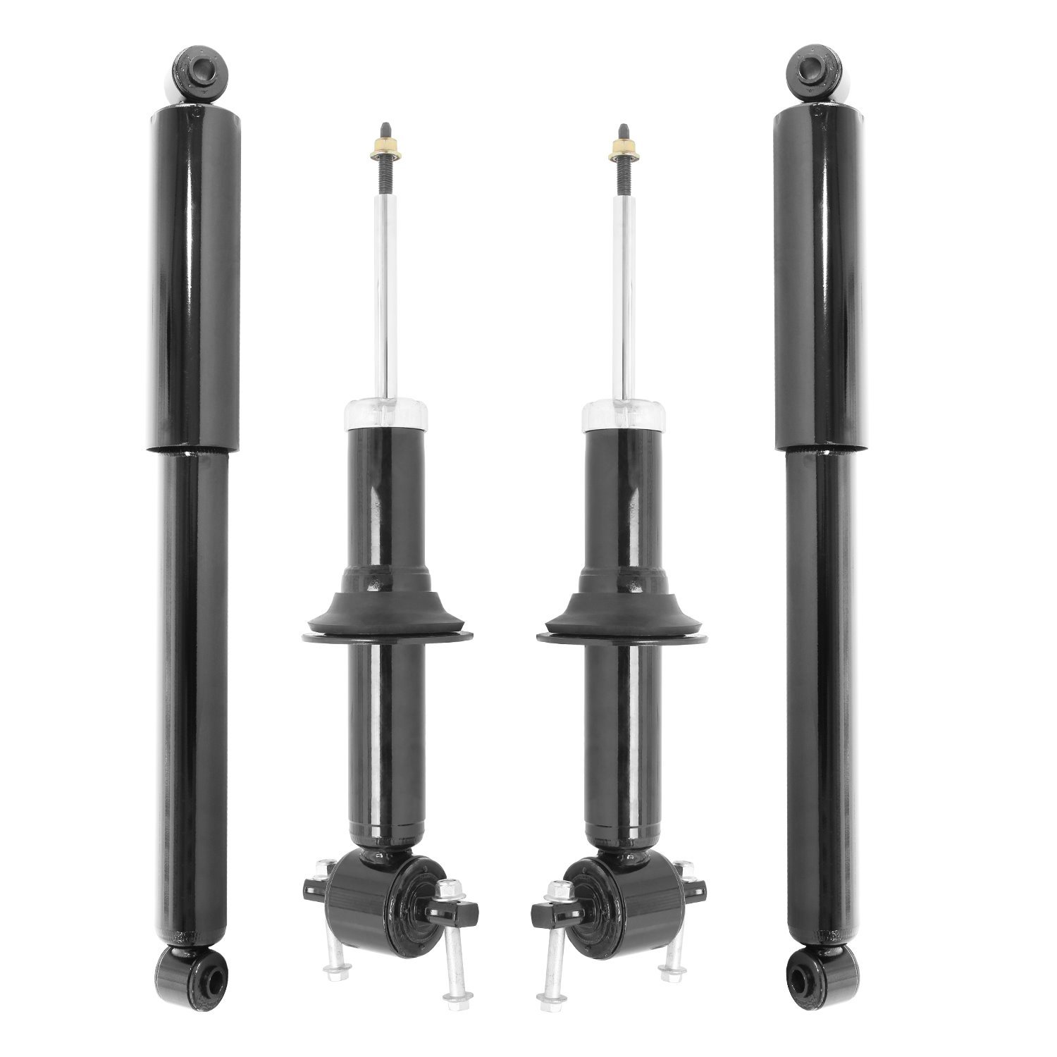4-22-115100-22-515000-R Front & Rear Shock Absorber Conversion Kit Fits Select GM