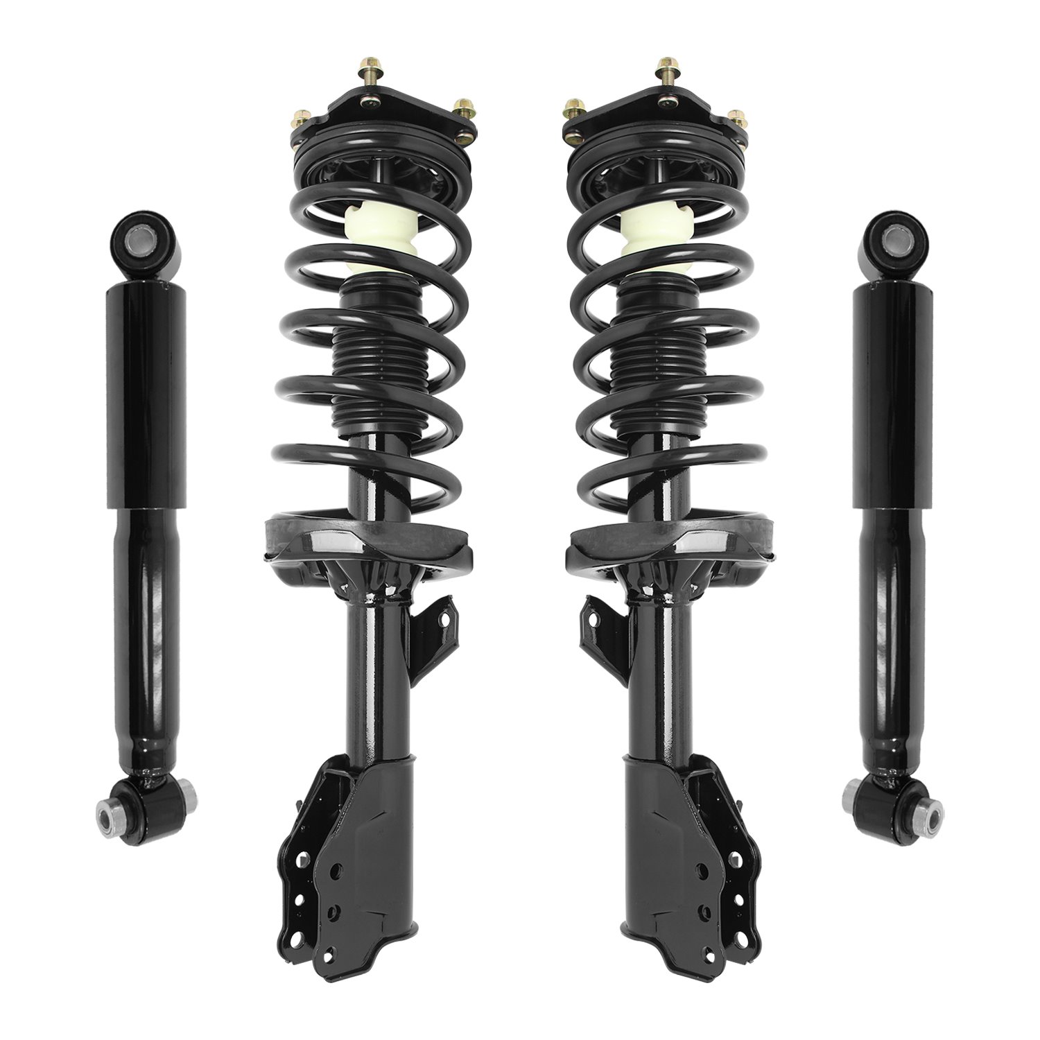 4-11065-259090-001 Front & Rear Suspension Strut & Coil Spring Assembly Fits Select Mazda MPV