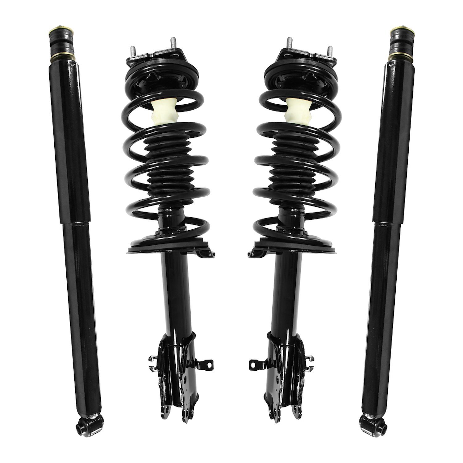 4-11705-259720-001 Front & Rear Suspension Strut & Coil Spring Assembly Fits Select Mazda CX-9