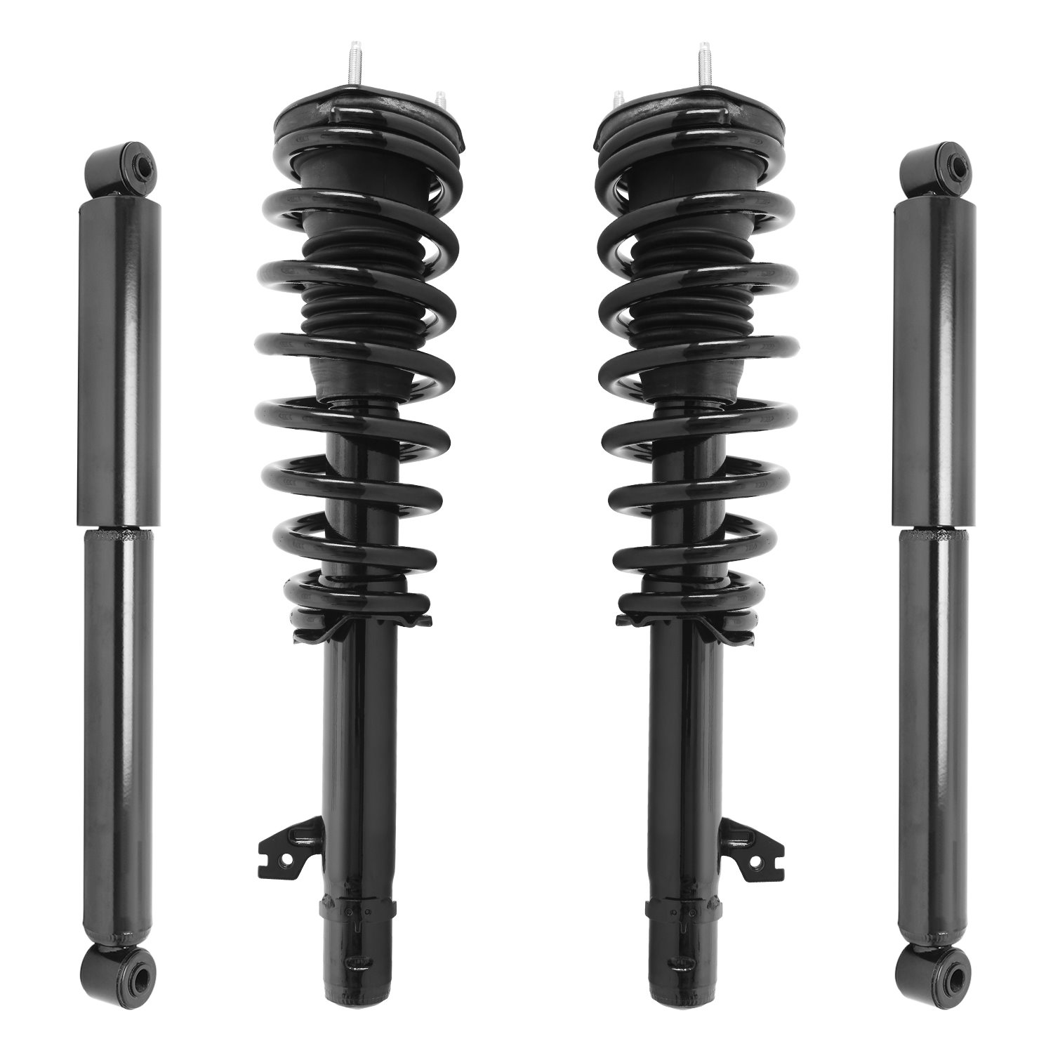 4-11985-259040-001 Front & Rear Suspension Strut & Coil Spring Assembly Fits Select Mazda 6