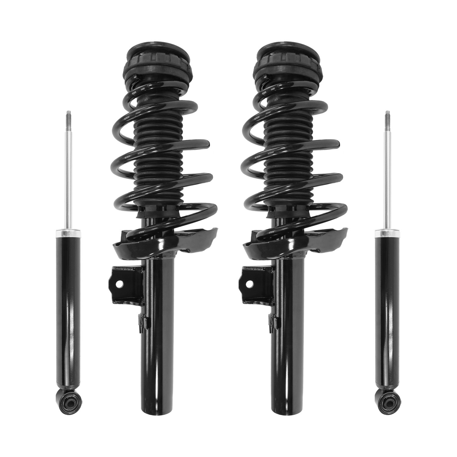 4-13490-251360-001 Front & Rear Complete Strut Assembly Shock Absorber Kit Fits Select Cadillac XTS