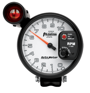 Auto Meter 7521 2-1/16" Phantom II Mechanical Oil Pressure Gauge; 0-100 PSI 