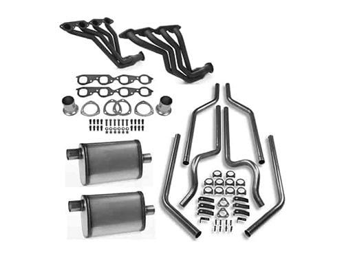 complete exhaust system kit high performance racing