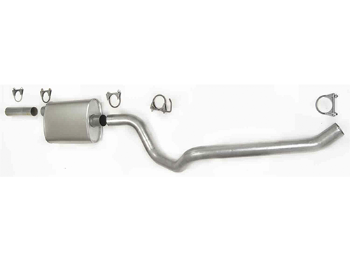 single exhaust system kit