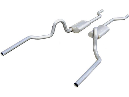 high performance dual exhaust system kit