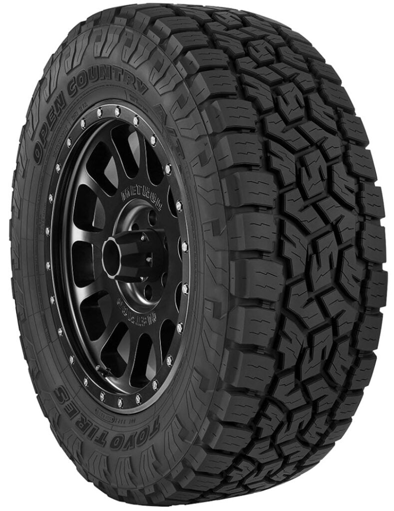 toyo tires open country at iii on off road all terrain