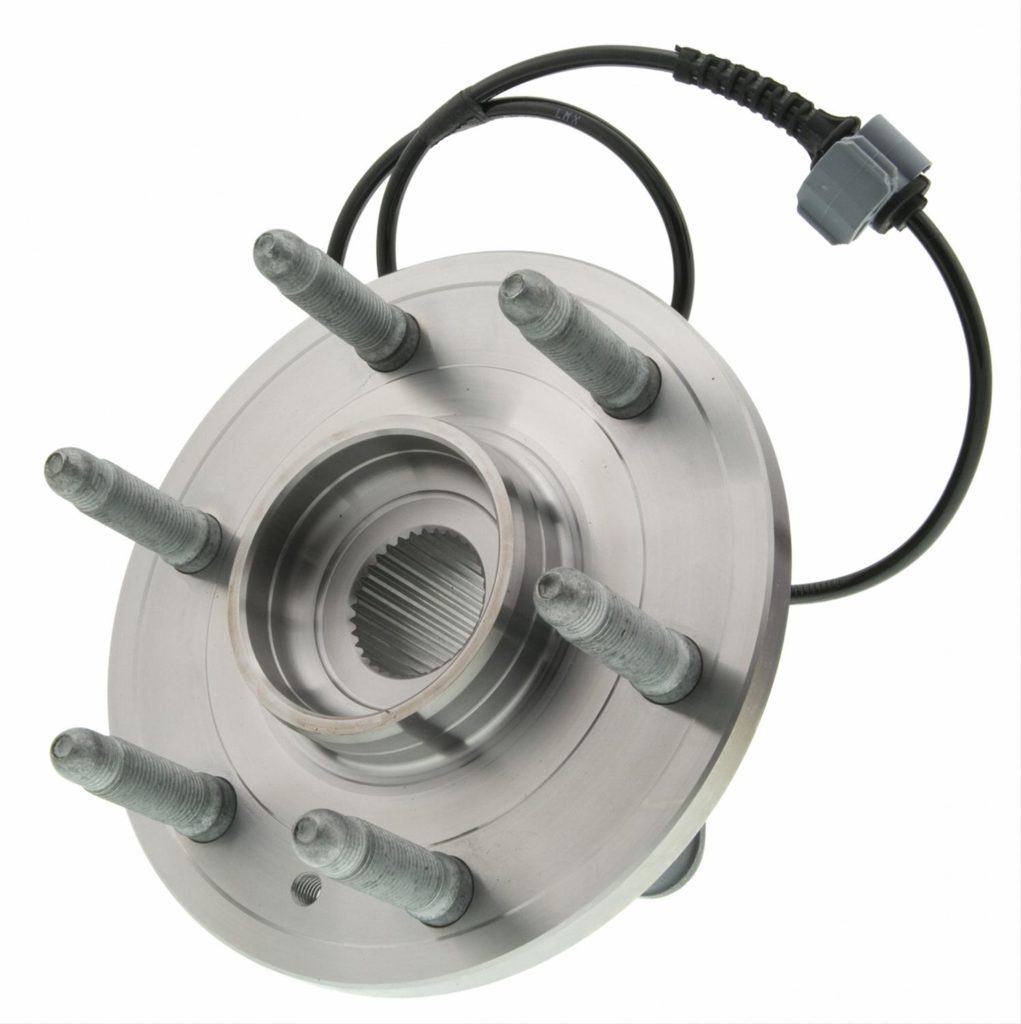 wheel bearing hub assembly with abs sensor