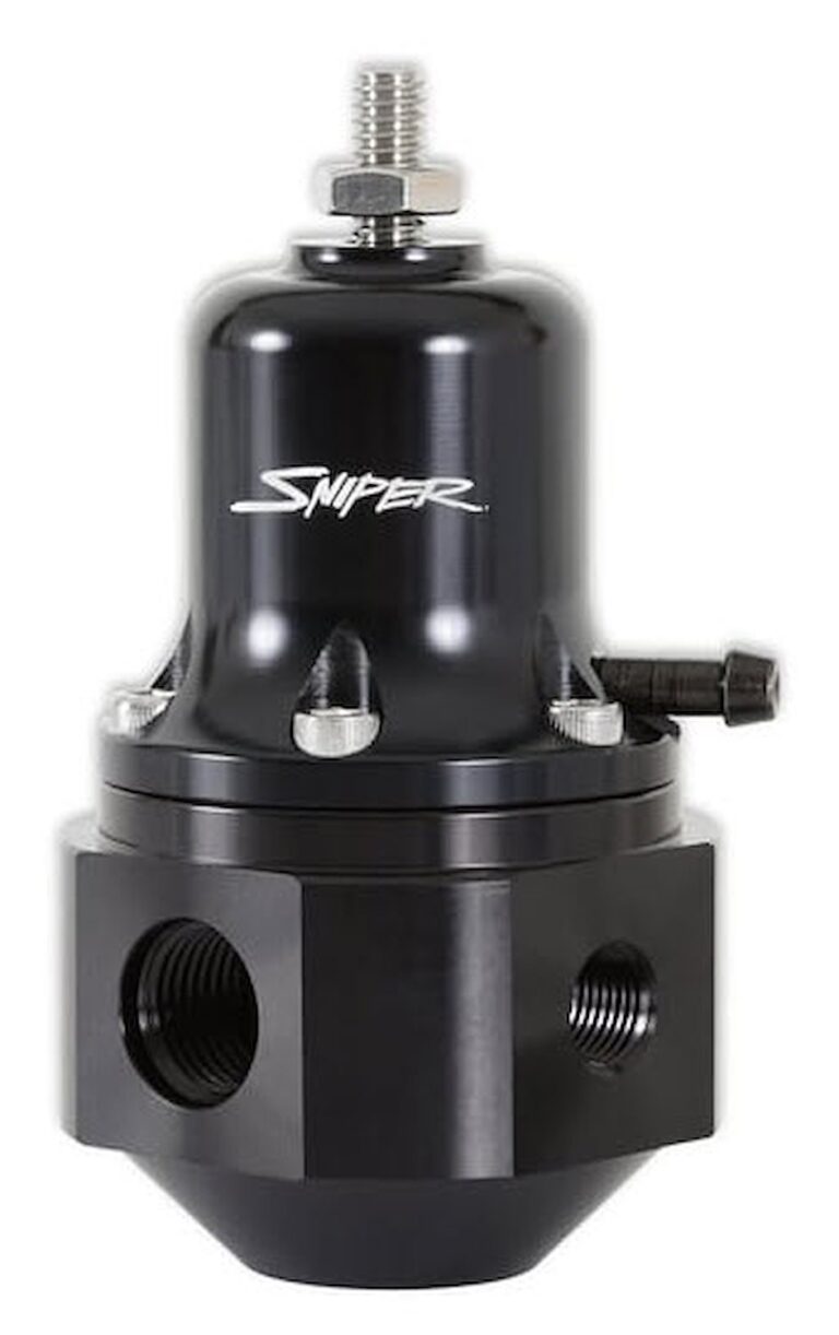 Adjustable Fuel Pressure Regulator 4.5 - 9 PSI - Fits Holley Sniper & Carbureted Engines (RPM12-803) 9 thumbnail image